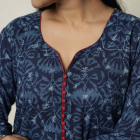Buy Akola Hand Block Printed Cotton Straight Kurta 32 Online at iTokri.com