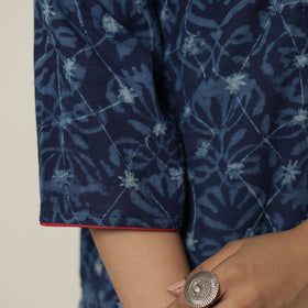 Buy Akola Hand Block Printed Cotton Straight Kurta 32 Online at iTokri.com