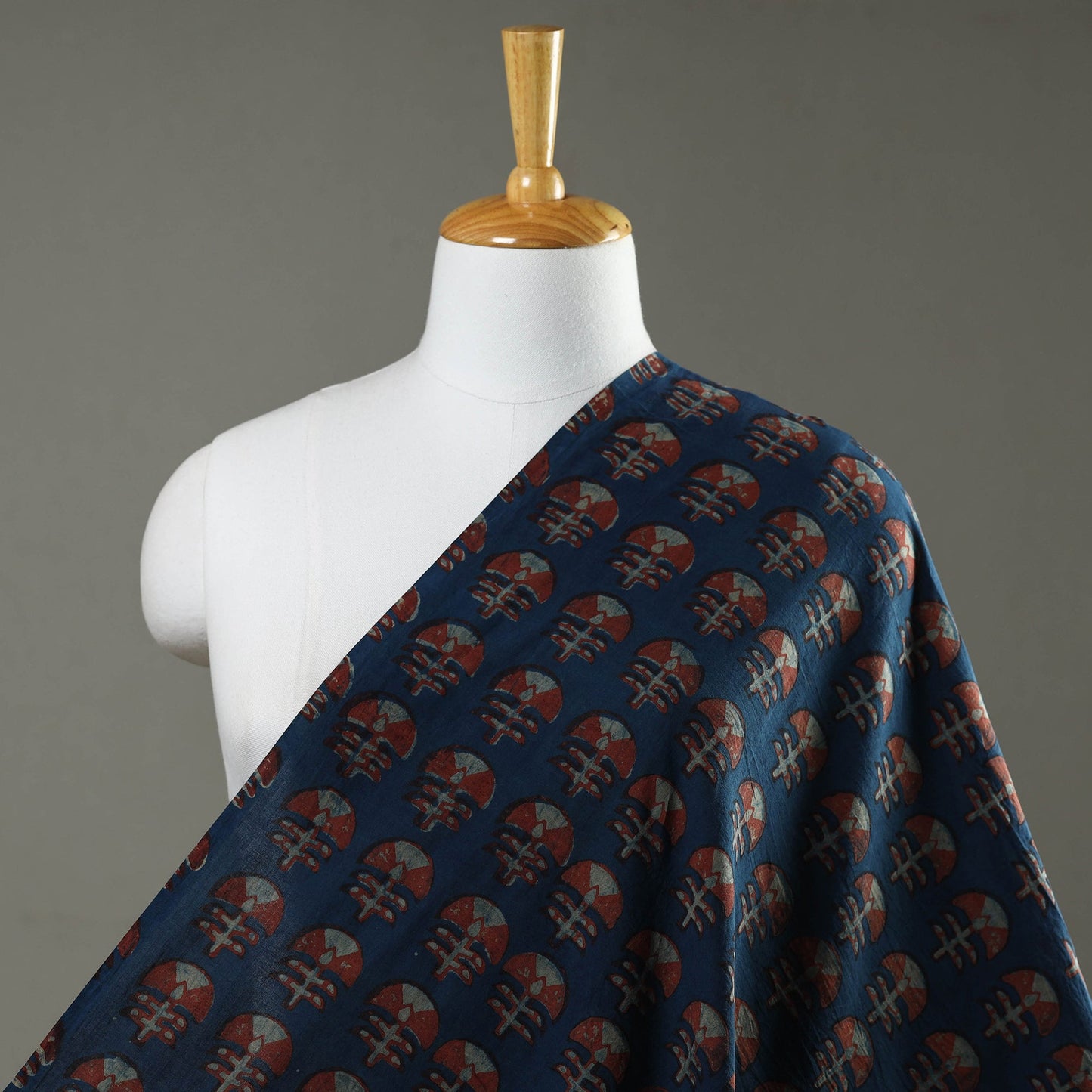  Akola Block Printed Cotton Fabric 