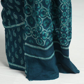  Akola Hand Block Printed Cotton Saree 