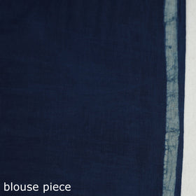 Buy Akola Hand Block Printed Cotton Saree Online at iTokri.com