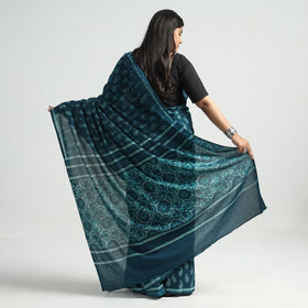  Akola Hand Block Printed Cotton Saree 