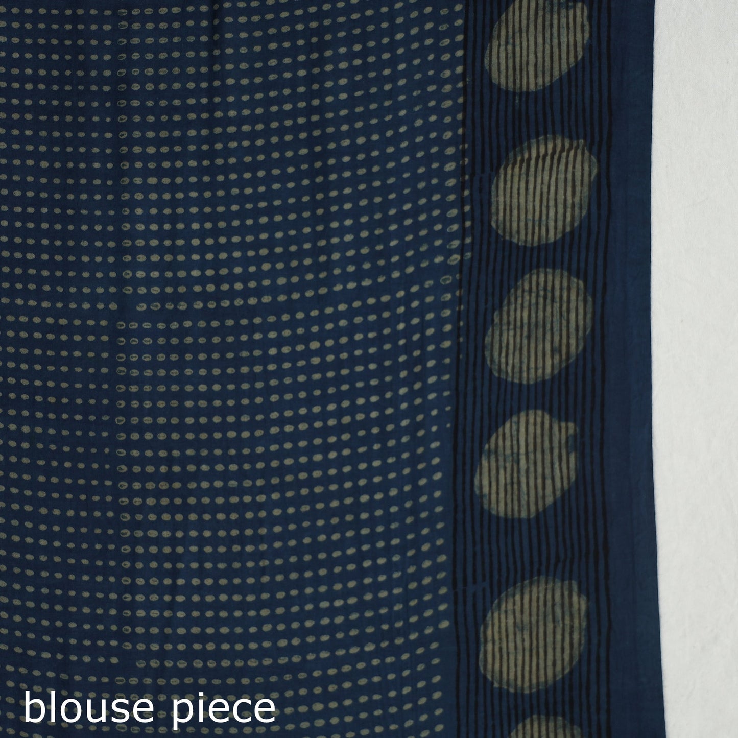  Akola Hand Block Printed Cotton Saree 