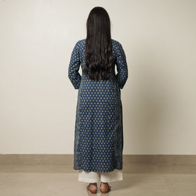  Akola Hand Block Printed Cotton Straight Kurta 28 Online at iTokri.com