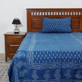  Akola Block Printing Jhiri Pure Handloom Cotton Single Bedcover Online at iTokri.com