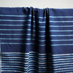 Blue Akola Block Print Pure Handloom Cotton Towel 