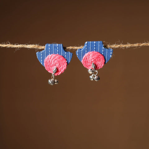 Nikhat Thread Work GS Fabart Earrings 