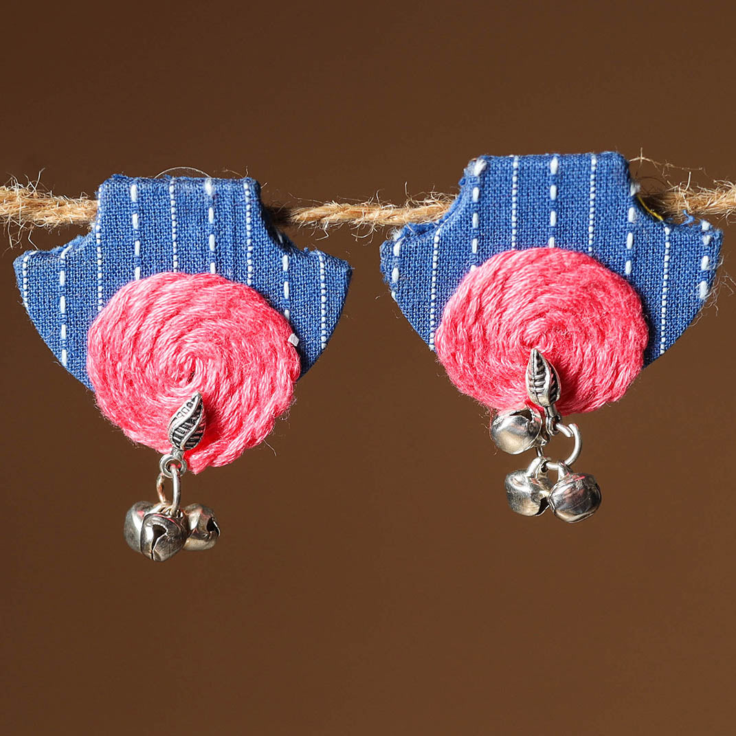 Nikhat Thread Work GS Fabart Earrings 