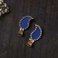 Buy Anvika Stone Work Fabart Earrings