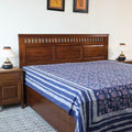  Block Art Print Cotton Double Bindaas Bed Sheet