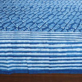  Block Art Print Cotton Double Bindaas Bed Sheet