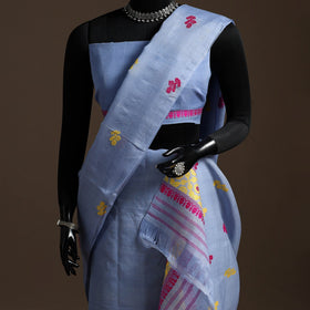 Assam handloom silk cotton mekhela chador with blouse piece