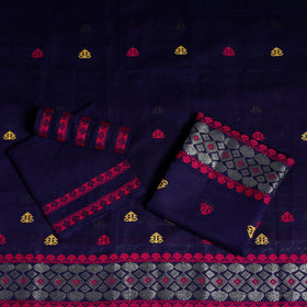 Assam handloom silk cotton mekhela chador with blouse piece
