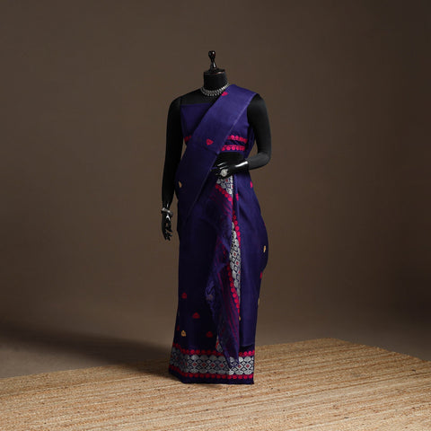 Assam handloom silk cotton mekhela chador with blouse piece