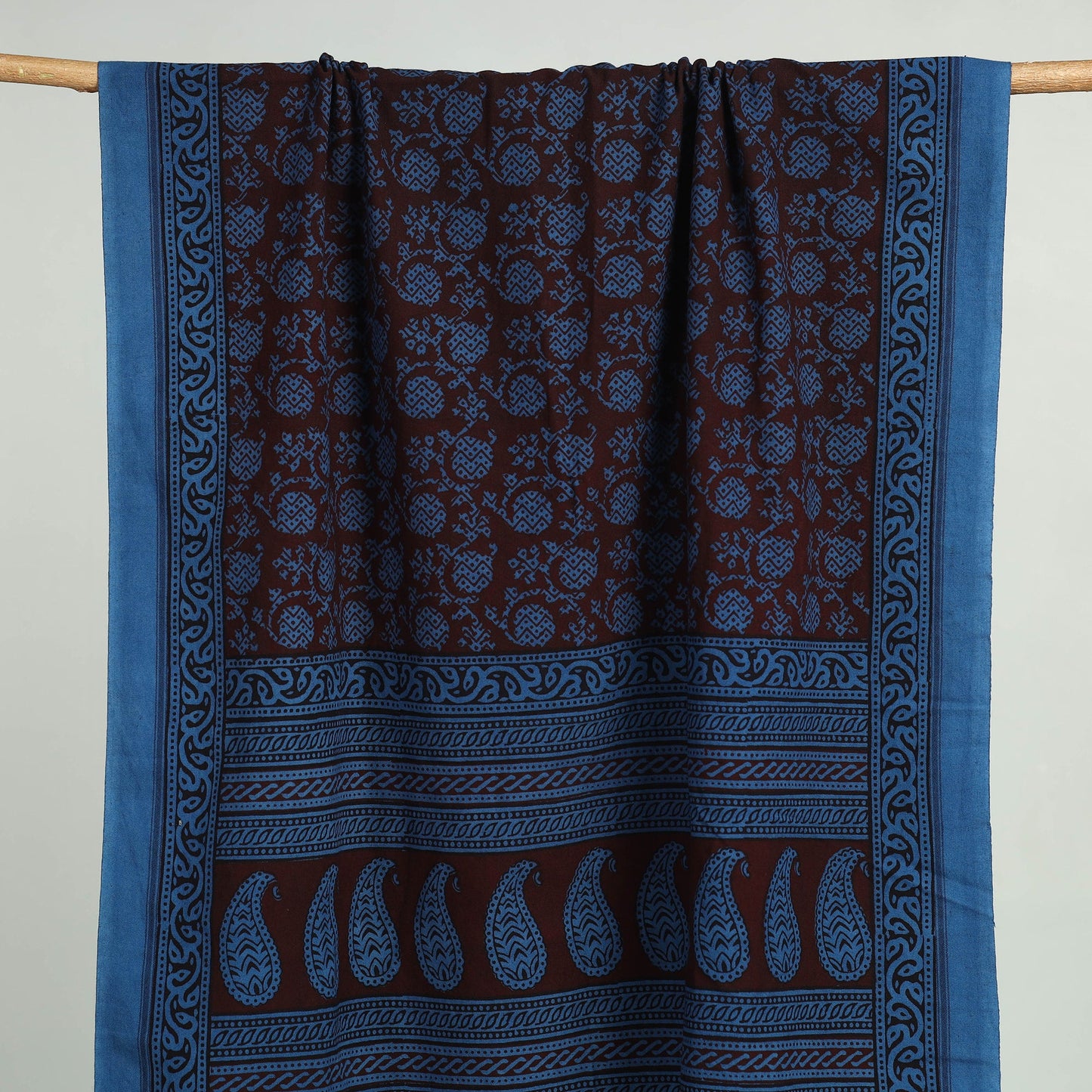 Bagh Hand Block Print Cotton Handloom Towel