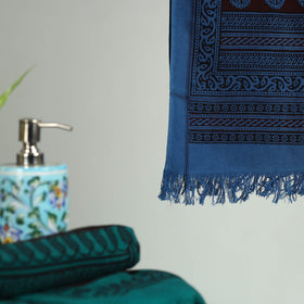Bagh Hand Block Print Cotton Handloom Towel
