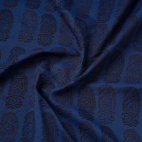  Bagh Hand Block Printed Chanderi Silk Handloom Fabric 