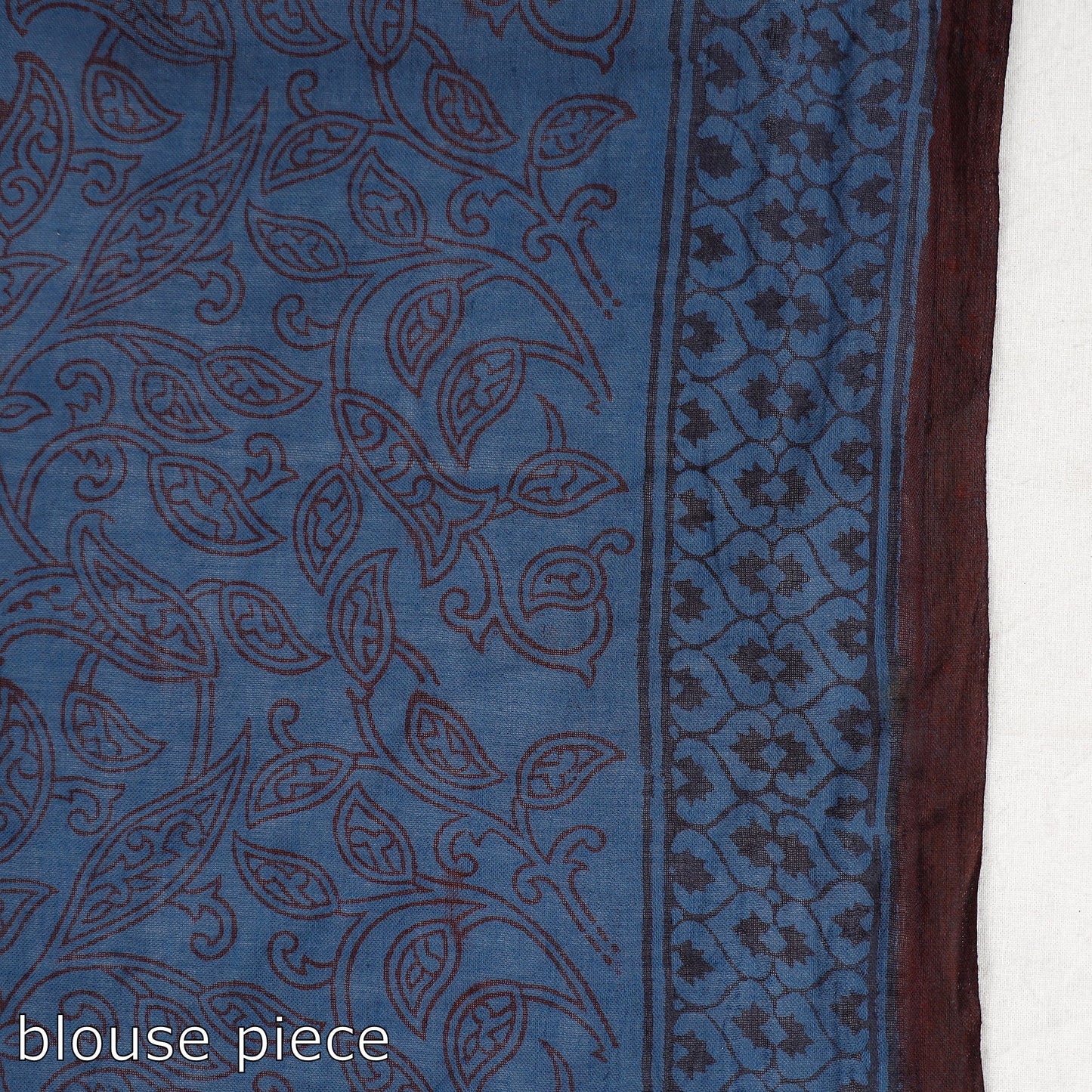 Buy Bagh Hand Block Printed Cotton Saree Cotton Saree Online l iTokri.com