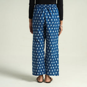 Buy Bagru Block Printed Cotton Elasticated Palazzo Online at iTokri.com