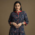  Bagru Hand Block Printed Kurta