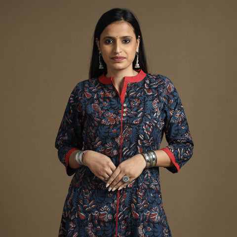  Bagru Hand Block Printed Kurta