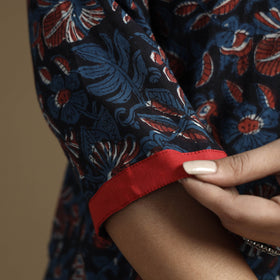  Bagru Hand Block Printed Kurta