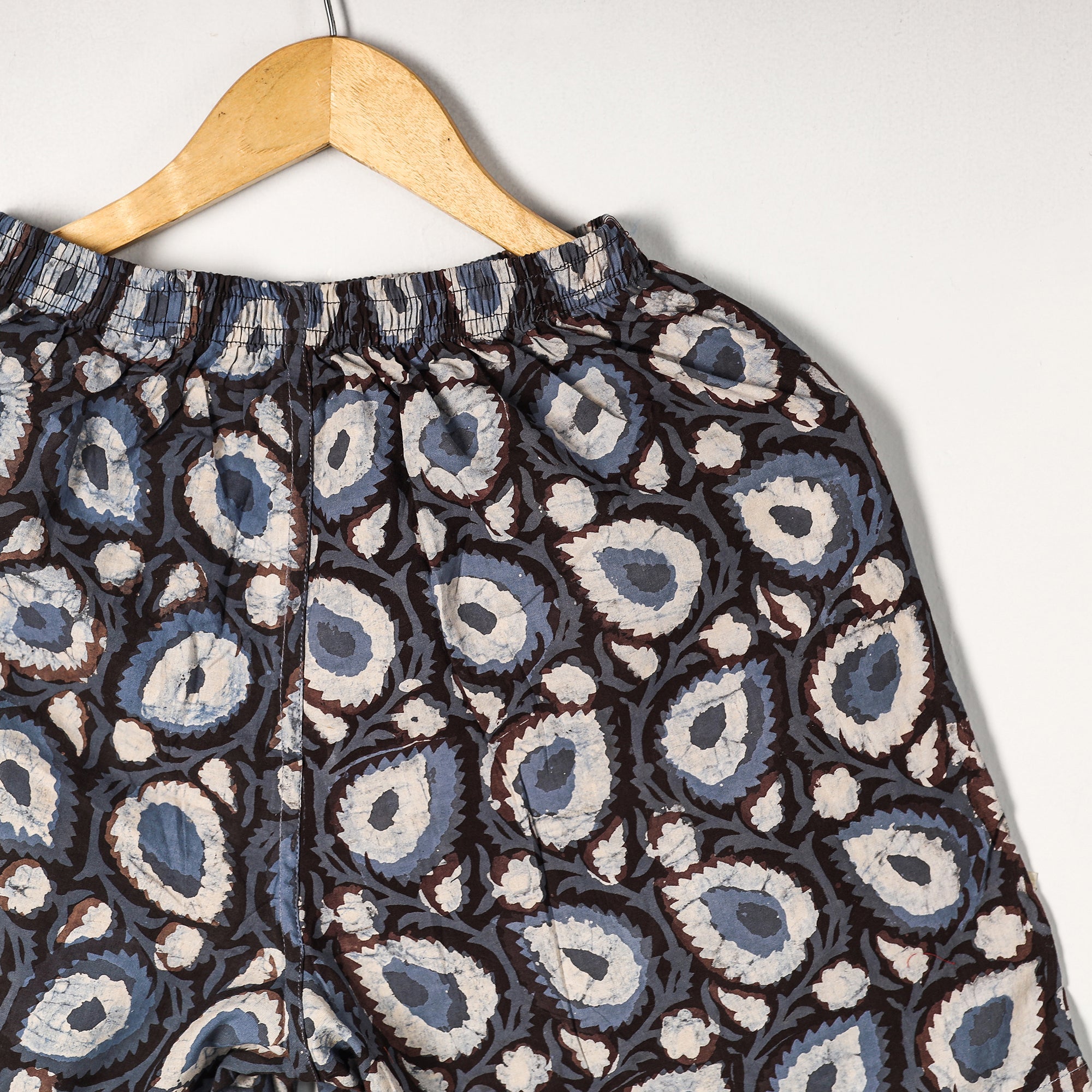 Buy Bagru Block Printed Cotton Unisex Boxer/Shorts Online at iTokri.com