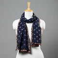  Bagru Block Printed Tagai Work Cotton Stole 