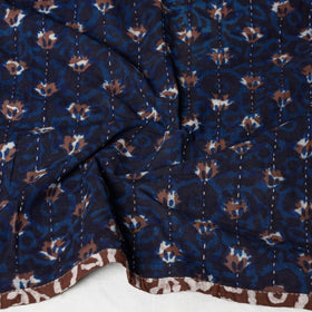  Bagru Block Printed Tagai Work Cotton Stole 