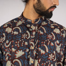  Bagru Block Printing Cotton Men Short Kurta 