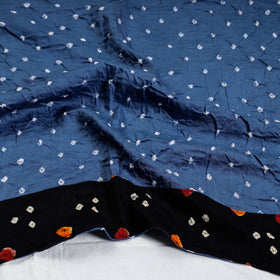 Buy Rangoli Bandhani Tie-Dye Cotton Blouse Piece 