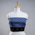 Buy Rangoli Bandhani Tie-Dye Cotton Blouse Piece 