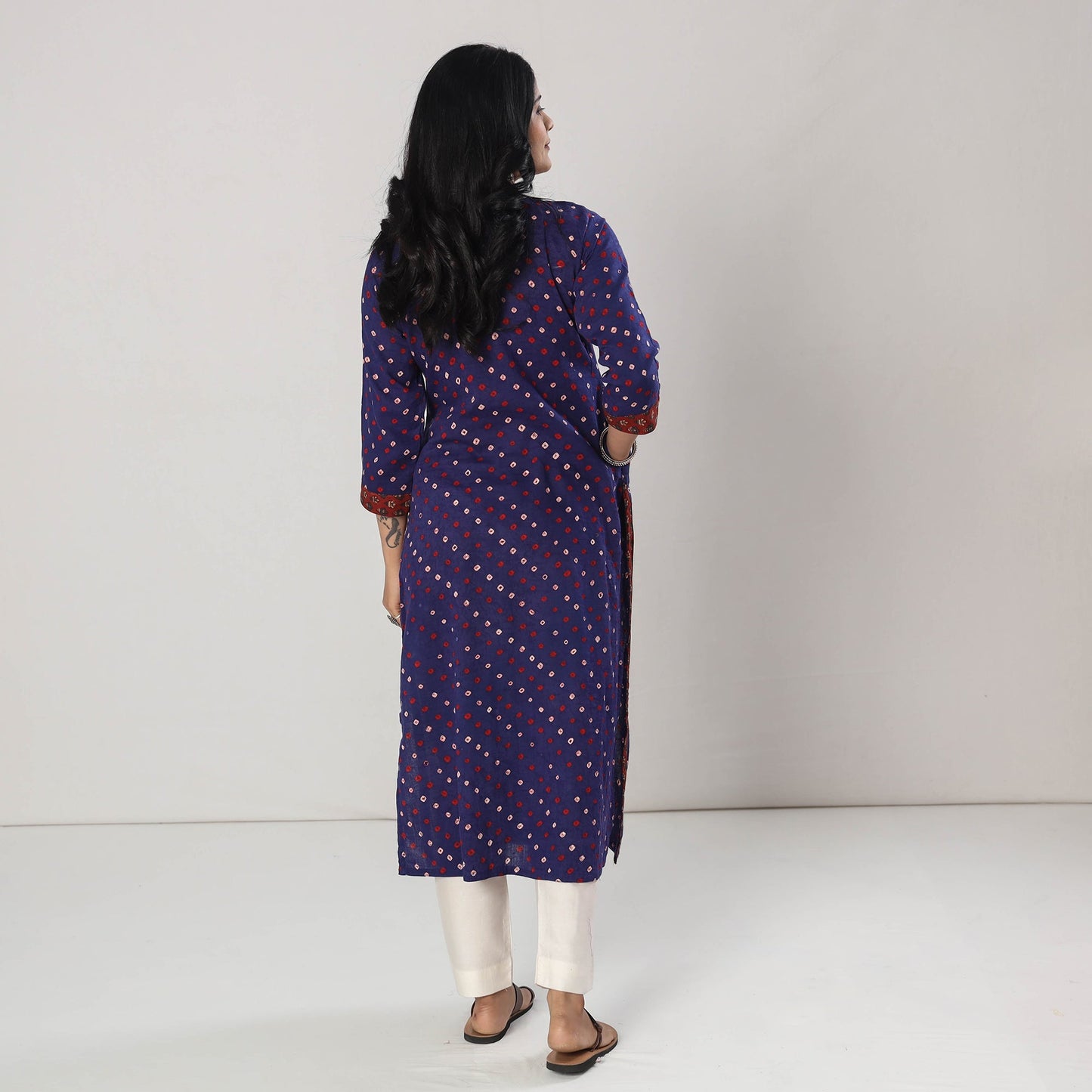 bandhani kurta