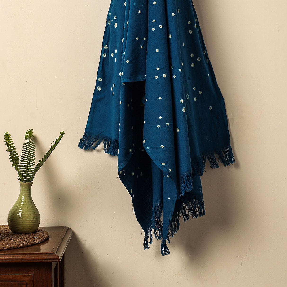  Bandhani Tie-Dye Pure Handloom Cotton Towel 