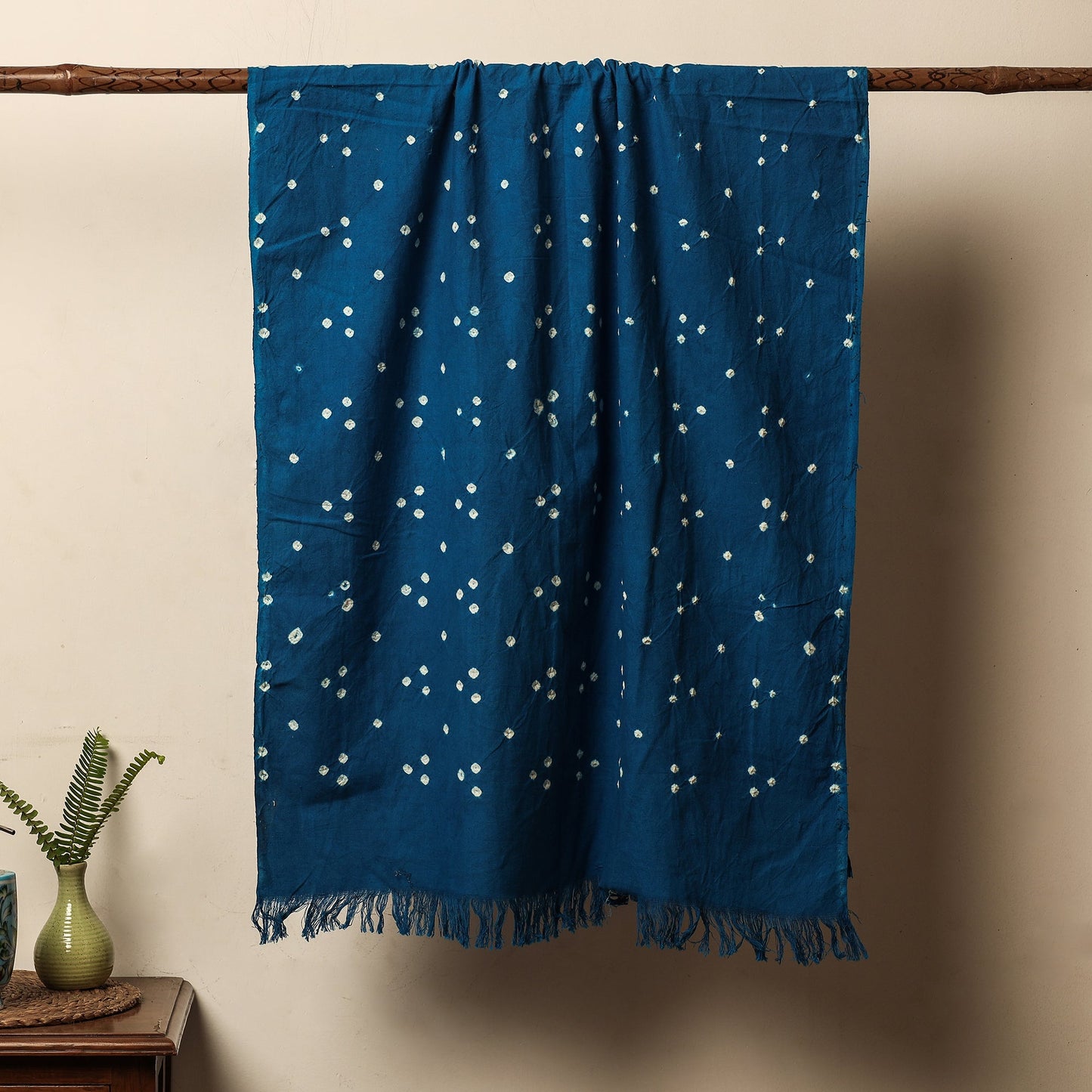  Bandhani Tie-Dye Pure Handloom Cotton Towel 