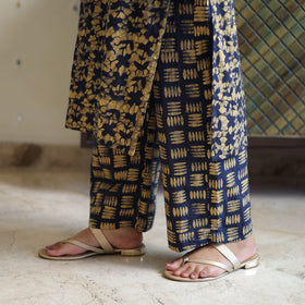 Buy Blue Batik Print Kurti Set – Cotton Suit Online