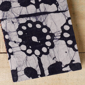 Batik Blue Fabric Cover Handmade Paper Notebook 