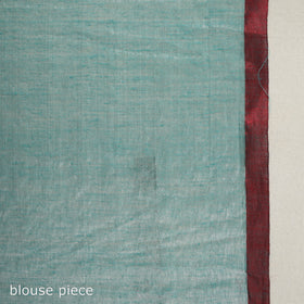  Blue Bengal Fine Tissue Zari Saree 