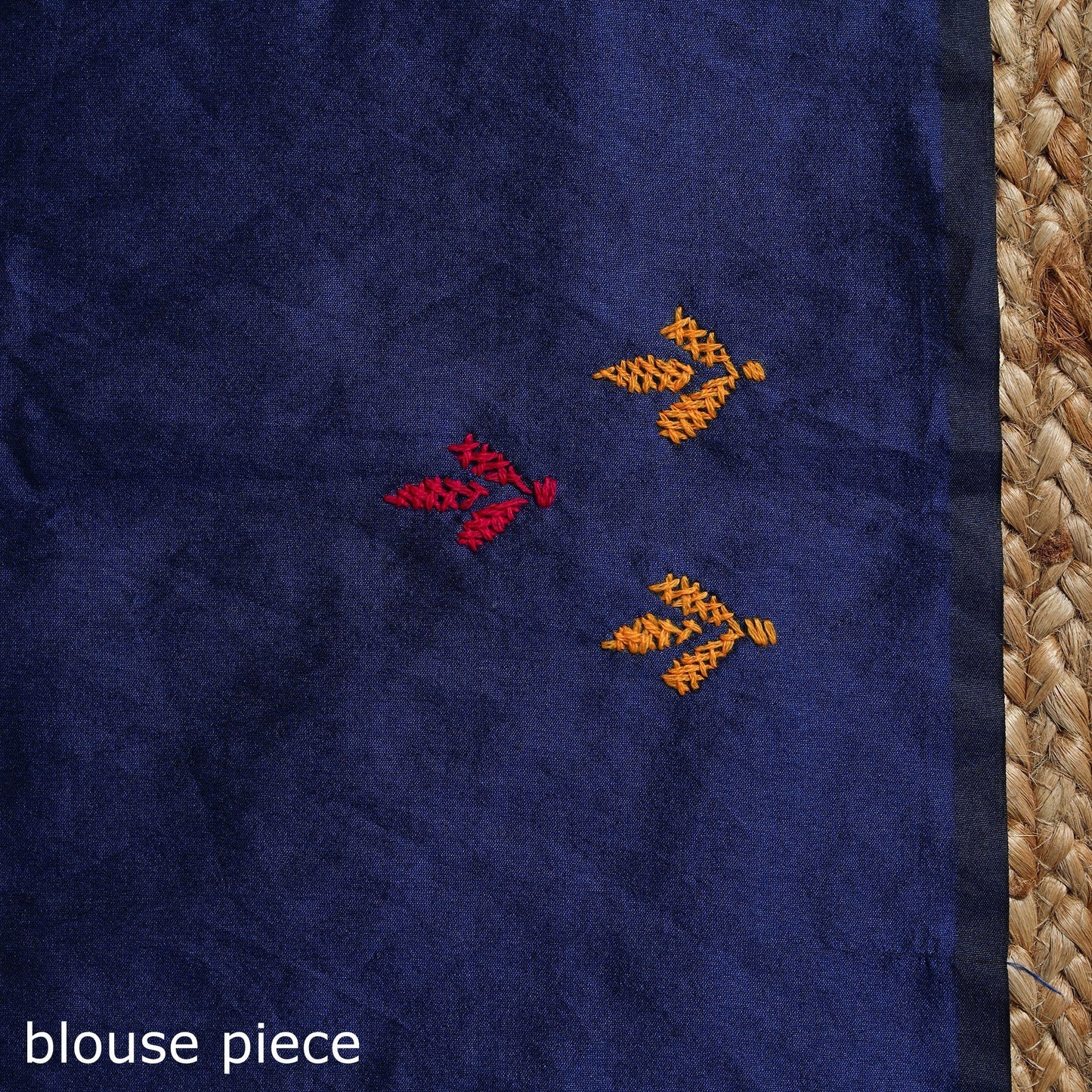 Bengal hand embroidery silk nakshi kantha saree 18