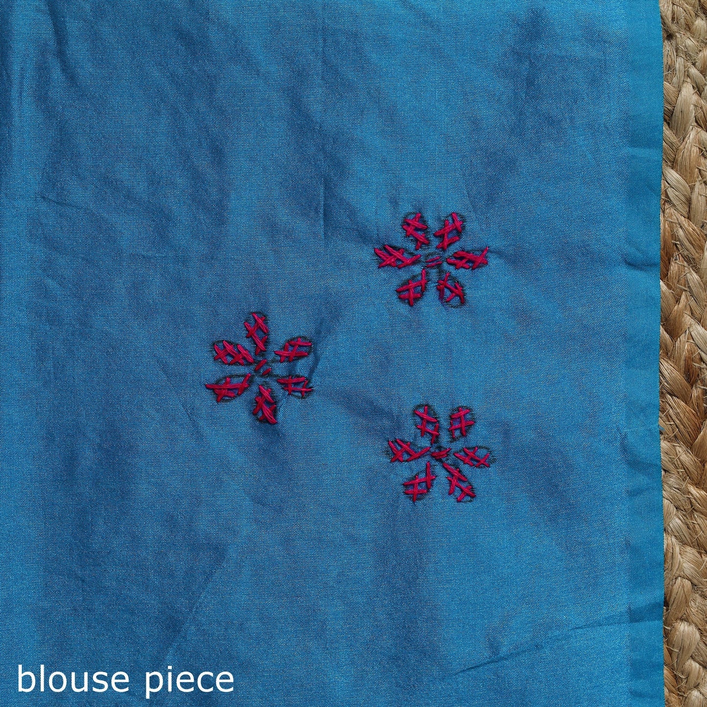 Bengal hand embroidery silk nakshi kantha saree 25