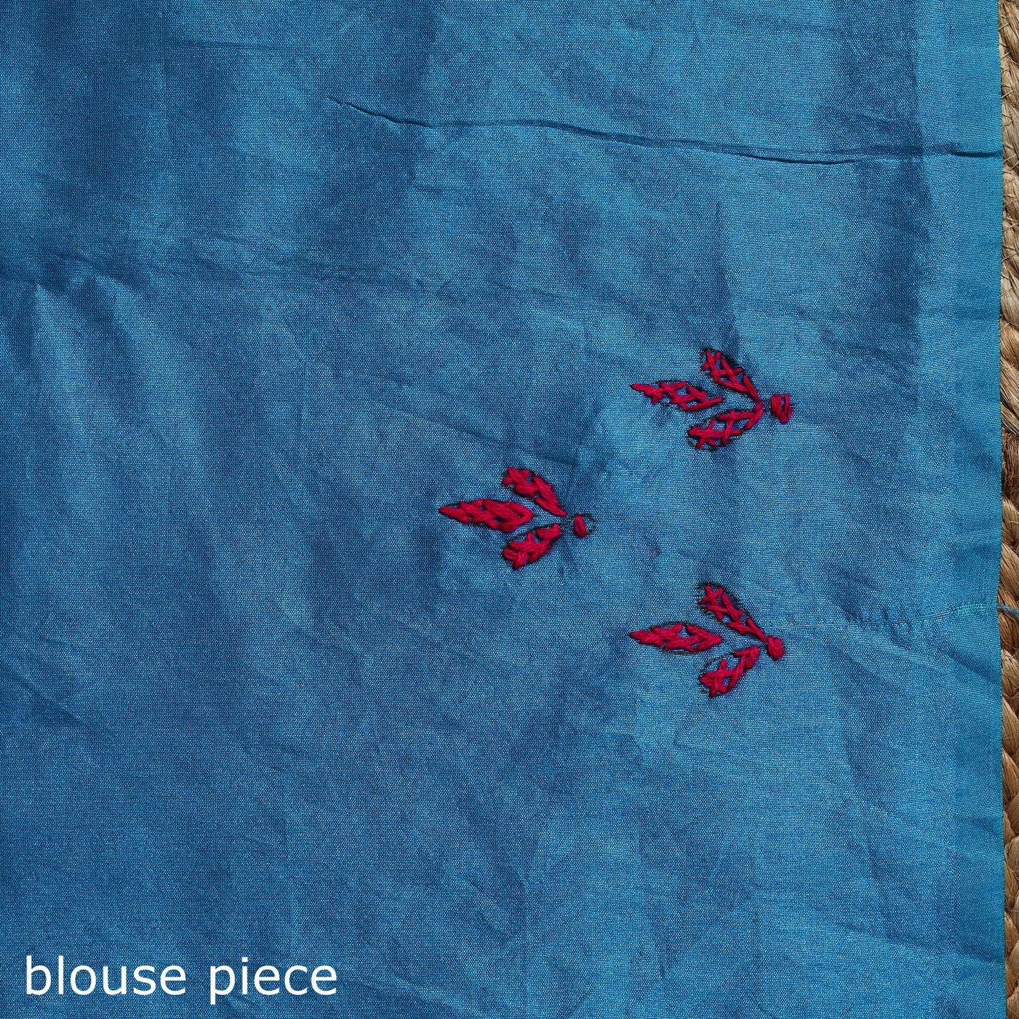 Bengal hand embroidery silk nakshi kantha saree 27