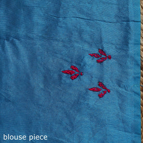 Bengal hand embroidery silk nakshi kantha saree 27