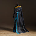 Blue - bengal handwoven cotton begumpuri saree 33