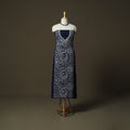 Bengal kantha hand embroidered cotton unstitched kurta