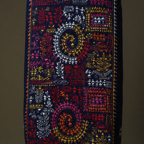 Bengal kantha hand embroidered cotton unstitched kurta
