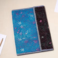 Blue Bengal Kantha Handcrafted File Folder 