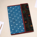 Blue Bengal Kantha Work Handcrafted File Folder 