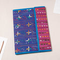 Blue Bengal Kantha Work Handcrafted File Folder 