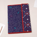 Blue Bengal Kantha Work Handcrafted File Folder 