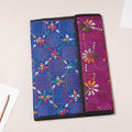 Blue Bengal Kantha Work Handcrafted File Folder 